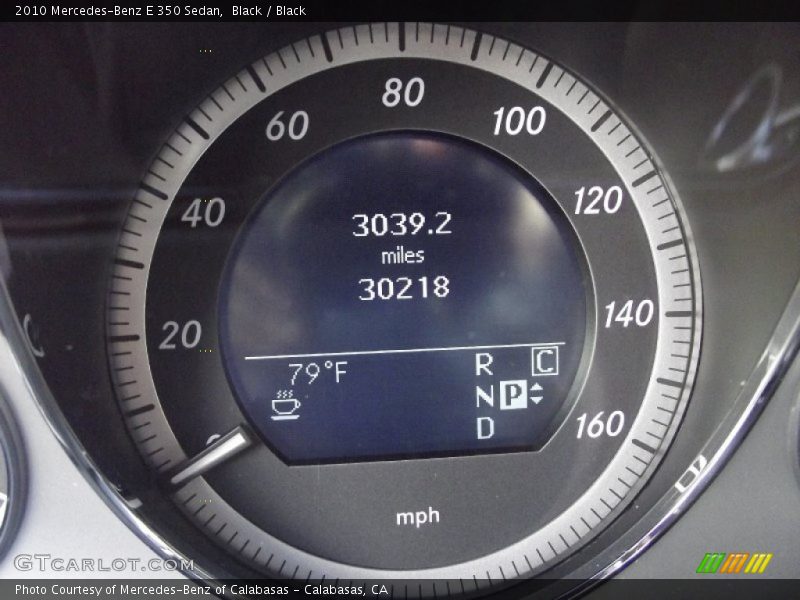 Black / Black 2010 Mercedes-Benz E 350 Sedan