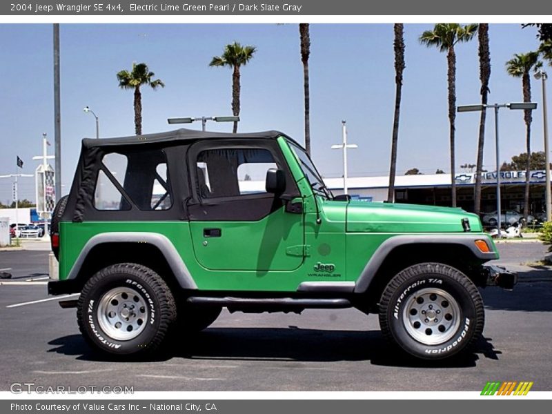  2004 Wrangler SE 4x4 Electric Lime Green Pearl