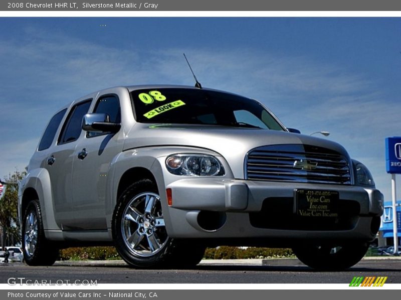 Silverstone Metallic / Gray 2008 Chevrolet HHR LT