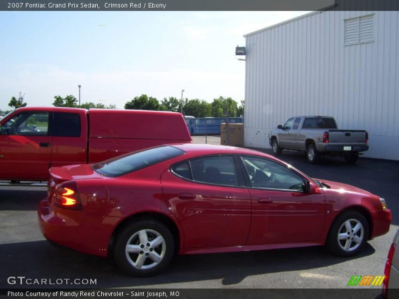 Crimson Red / Ebony 2007 Pontiac Grand Prix Sedan