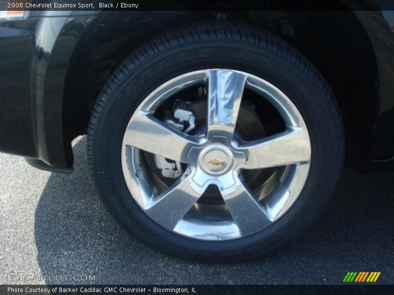 Black / Ebony 2008 Chevrolet Equinox Sport
