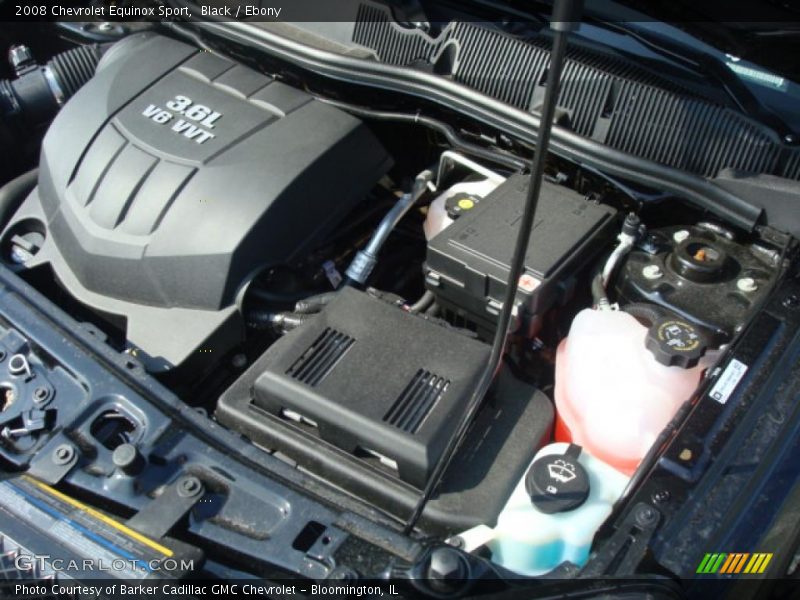 Black / Ebony 2008 Chevrolet Equinox Sport