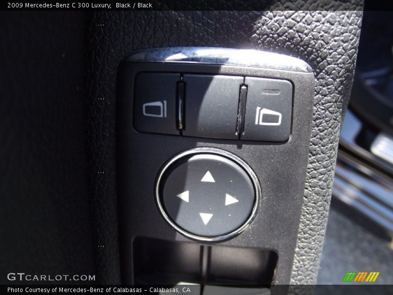 Black / Black 2009 Mercedes-Benz C 300 Luxury