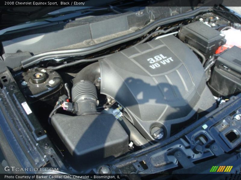 Black / Ebony 2008 Chevrolet Equinox Sport