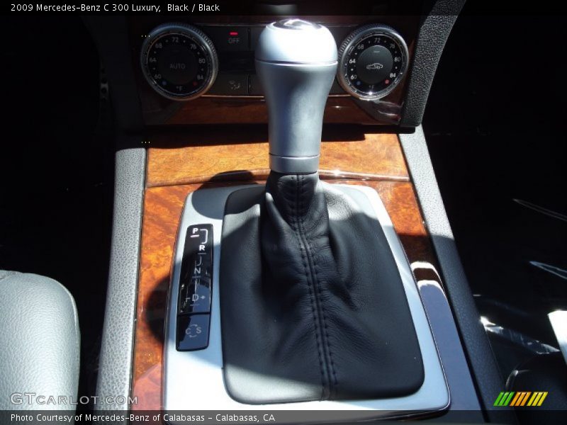 Black / Black 2009 Mercedes-Benz C 300 Luxury