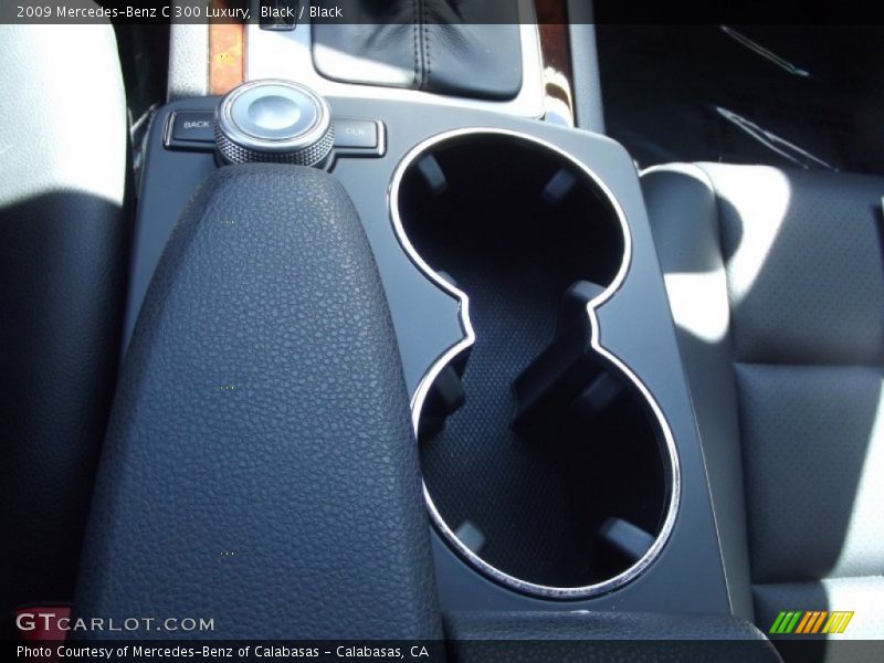 Black / Black 2009 Mercedes-Benz C 300 Luxury