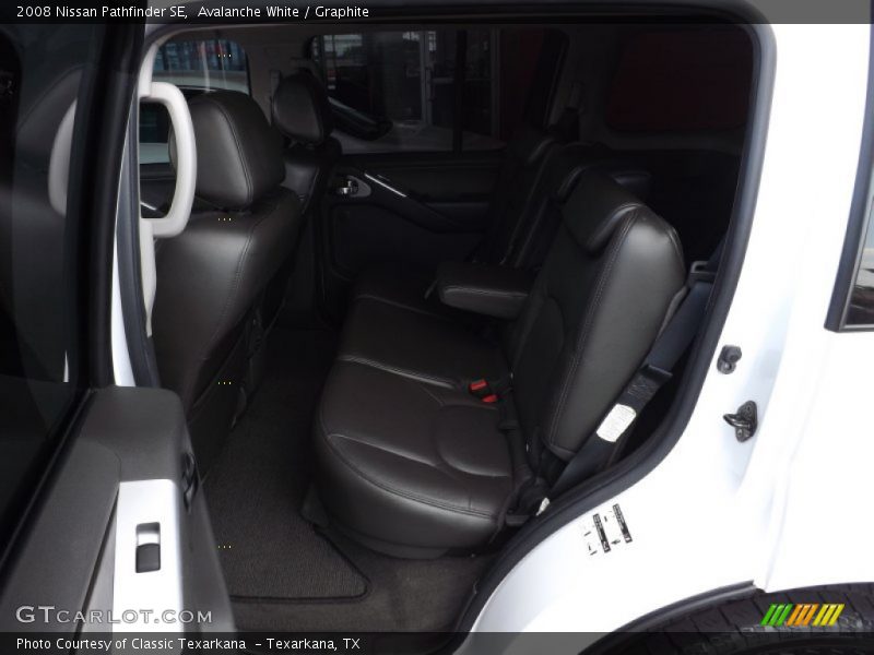Avalanche White / Graphite 2008 Nissan Pathfinder SE