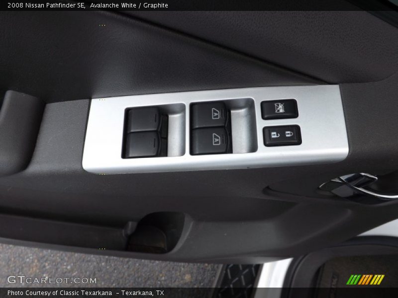 Avalanche White / Graphite 2008 Nissan Pathfinder SE