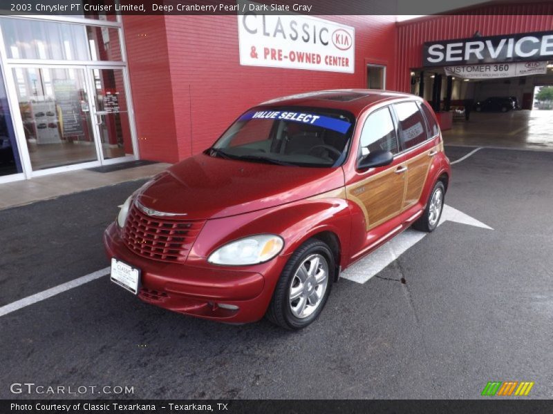 Deep Cranberry Pearl / Dark Slate Gray 2003 Chrysler PT Cruiser Limited