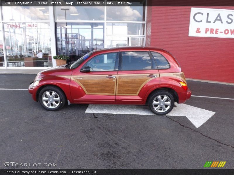 Deep Cranberry Pearl / Dark Slate Gray 2003 Chrysler PT Cruiser Limited