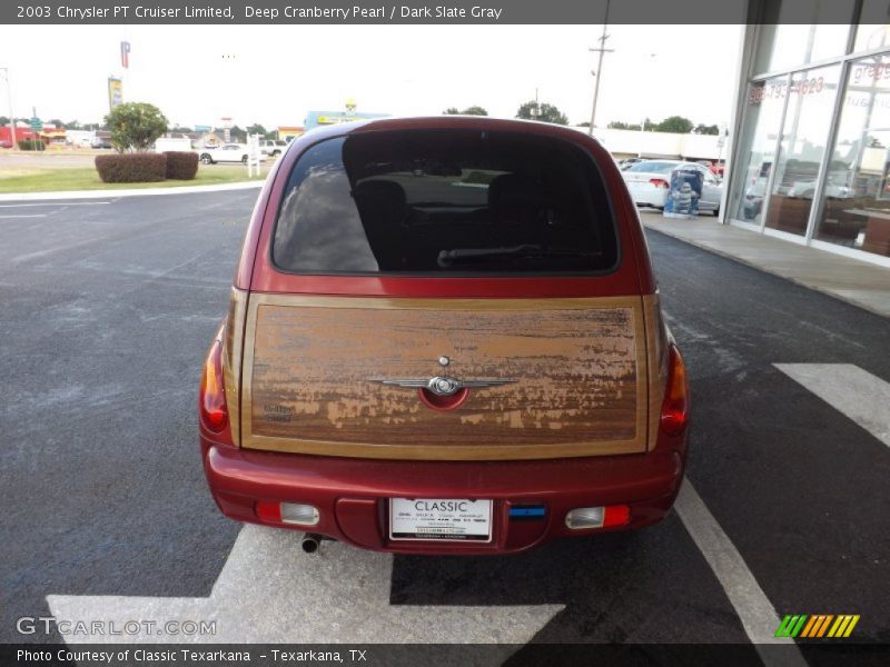 Deep Cranberry Pearl / Dark Slate Gray 2003 Chrysler PT Cruiser Limited