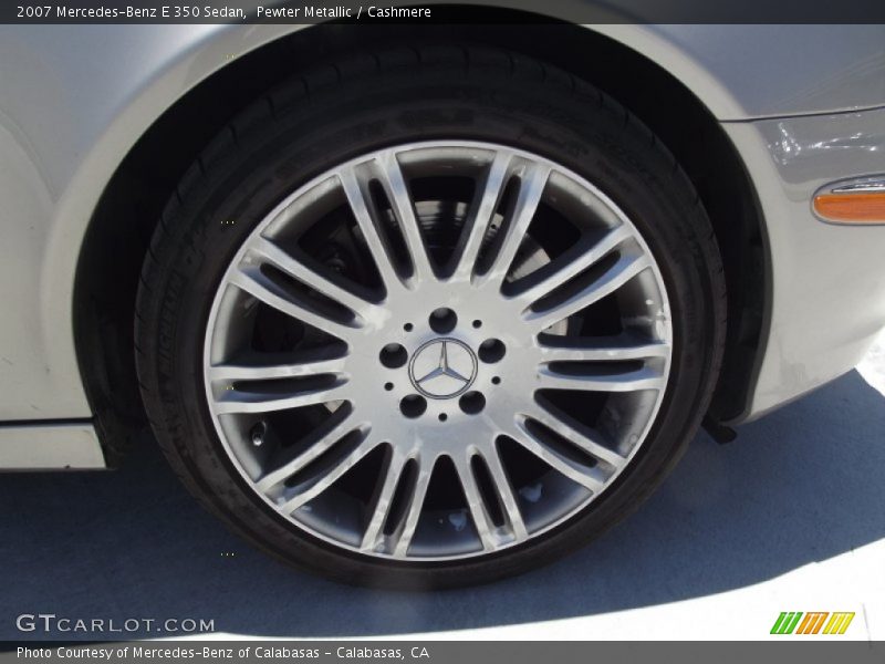 Pewter Metallic / Cashmere 2007 Mercedes-Benz E 350 Sedan