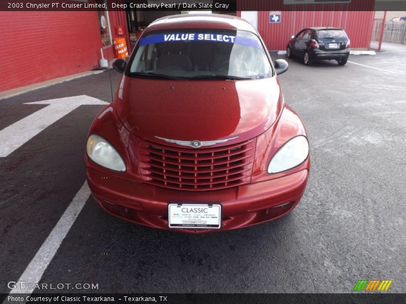 Deep Cranberry Pearl / Dark Slate Gray 2003 Chrysler PT Cruiser Limited