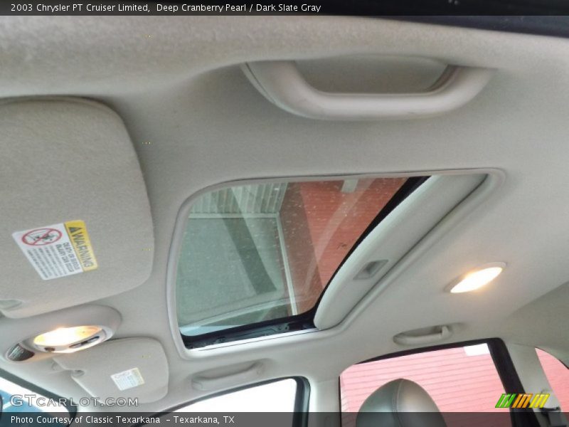 Deep Cranberry Pearl / Dark Slate Gray 2003 Chrysler PT Cruiser Limited