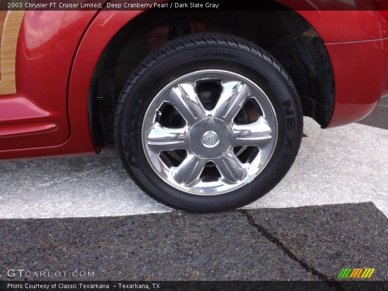 Deep Cranberry Pearl / Dark Slate Gray 2003 Chrysler PT Cruiser Limited