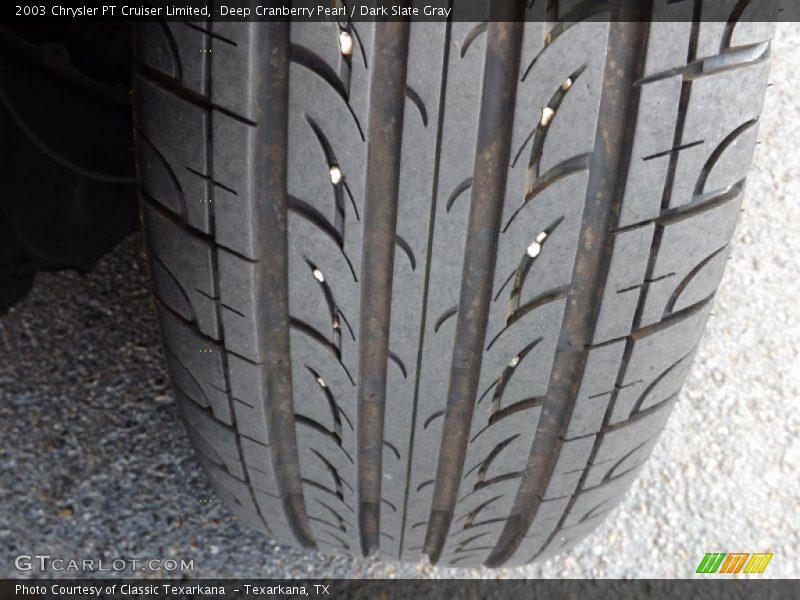 Deep Cranberry Pearl / Dark Slate Gray 2003 Chrysler PT Cruiser Limited