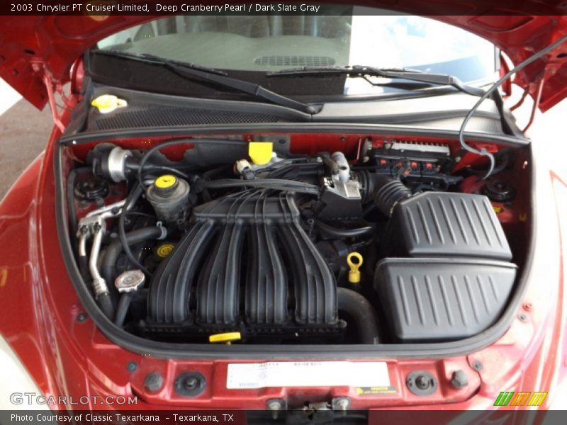 Deep Cranberry Pearl / Dark Slate Gray 2003 Chrysler PT Cruiser Limited