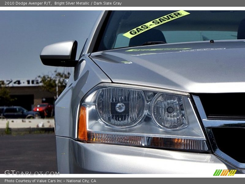 Bright Silver Metallic / Dark Slate Gray 2010 Dodge Avenger R/T