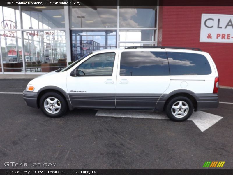 Summit White / Gray 2004 Pontiac Montana
