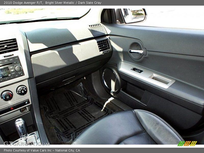 Bright Silver Metallic / Dark Slate Gray 2010 Dodge Avenger R/T