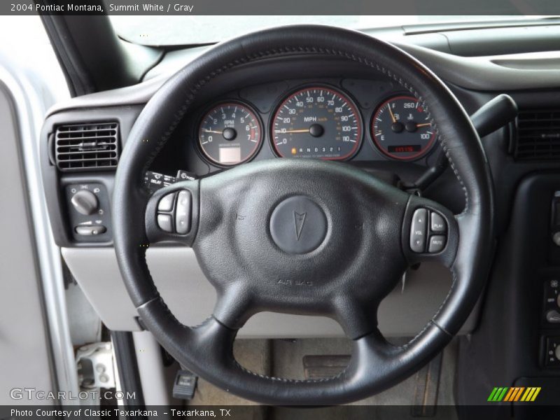 Summit White / Gray 2004 Pontiac Montana