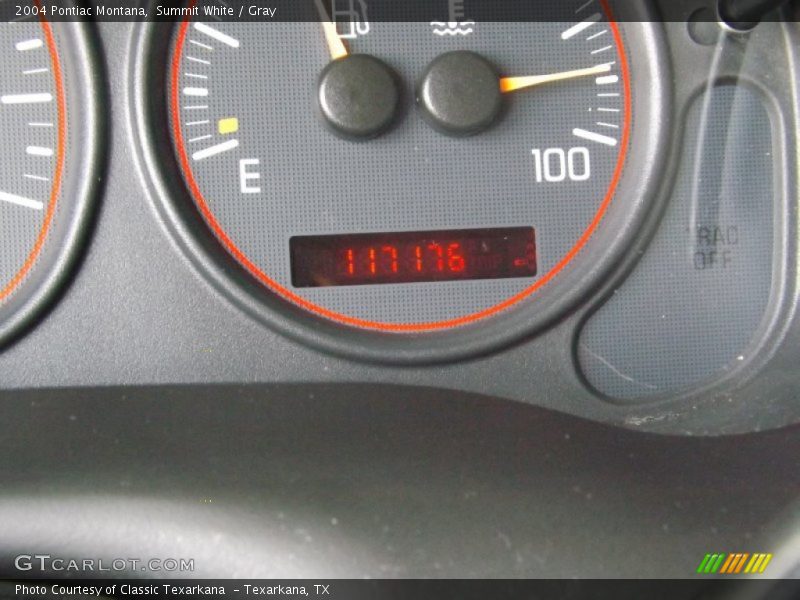 Summit White / Gray 2004 Pontiac Montana