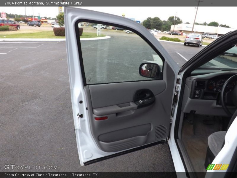 Summit White / Gray 2004 Pontiac Montana