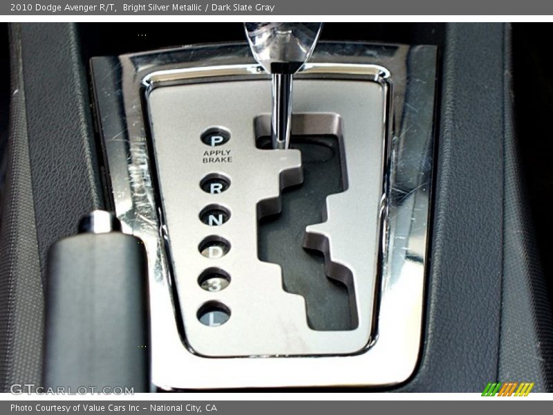 Bright Silver Metallic / Dark Slate Gray 2010 Dodge Avenger R/T