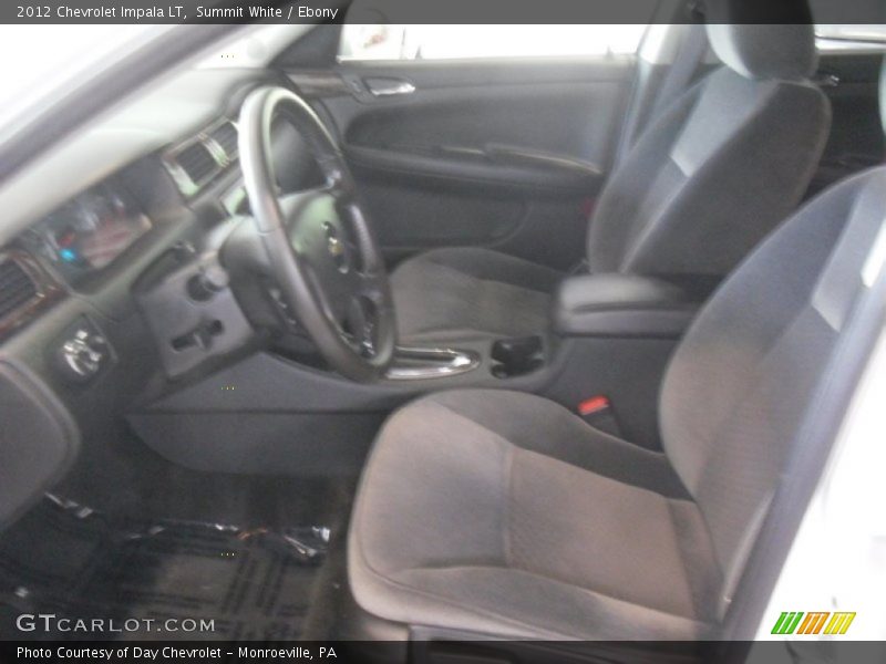 Summit White / Ebony 2012 Chevrolet Impala LT