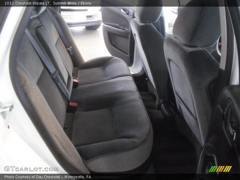 Summit White / Ebony 2012 Chevrolet Impala LT