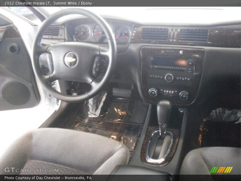 Summit White / Ebony 2012 Chevrolet Impala LT