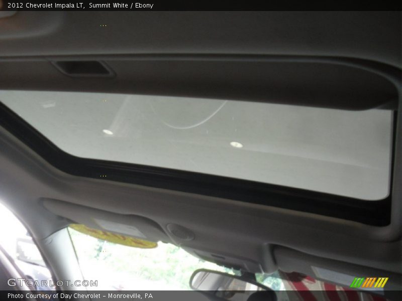 Summit White / Ebony 2012 Chevrolet Impala LT