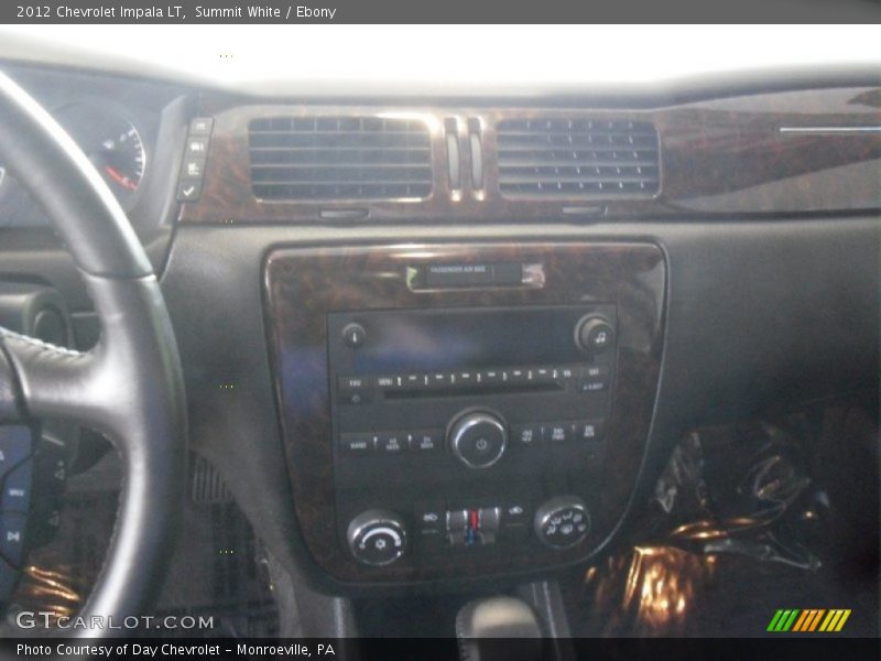 Summit White / Ebony 2012 Chevrolet Impala LT