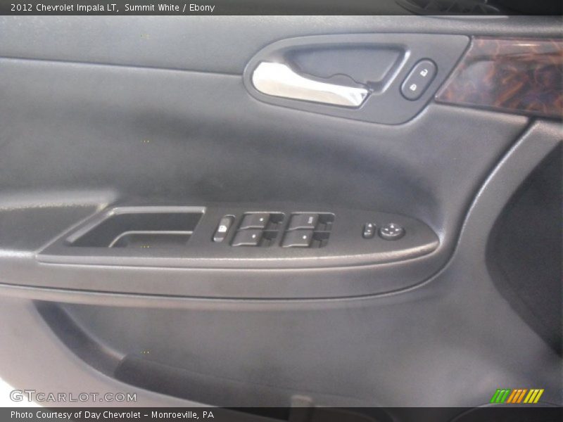 Summit White / Ebony 2012 Chevrolet Impala LT