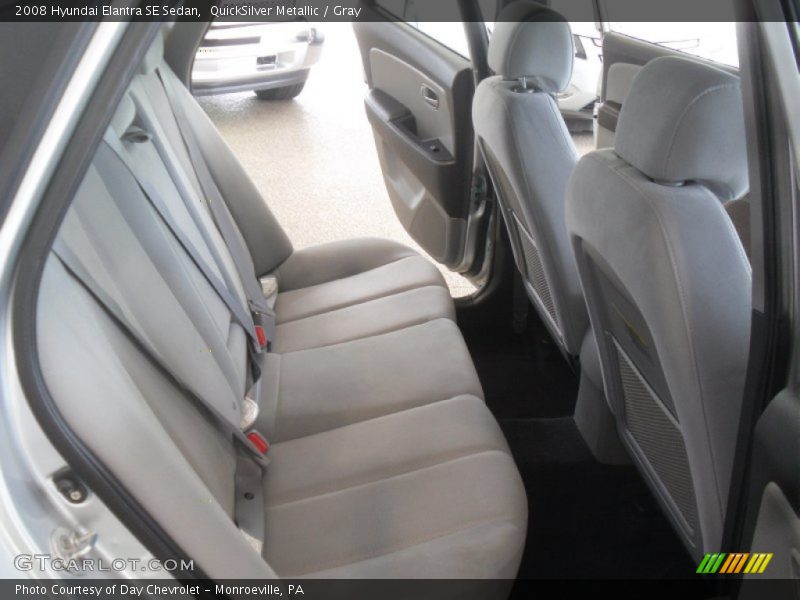 QuickSilver Metallic / Gray 2008 Hyundai Elantra SE Sedan