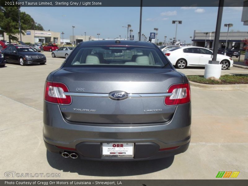 Sterling Grey / Light Stone 2011 Ford Taurus Limited