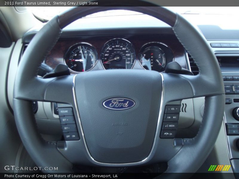 Sterling Grey / Light Stone 2011 Ford Taurus Limited