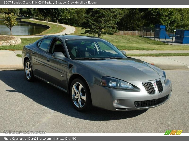 Shadow Gray Metallic / Ebony 2007 Pontiac Grand Prix GXP Sedan