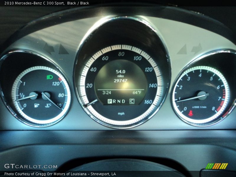 Black / Black 2010 Mercedes-Benz C 300 Sport