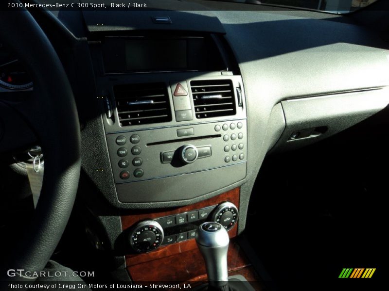 Black / Black 2010 Mercedes-Benz C 300 Sport