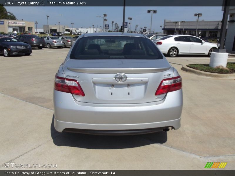 Titanium Metallic / Ash 2007 Toyota Camry LE