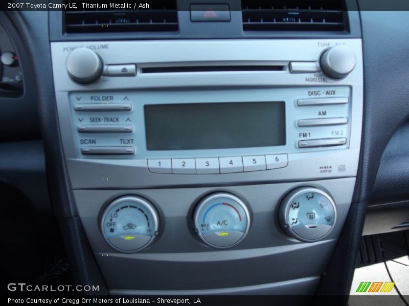 Titanium Metallic / Ash 2007 Toyota Camry LE