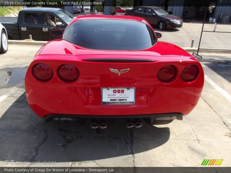 Torch Red / Ebony Black 2010 Chevrolet Corvette Coupe