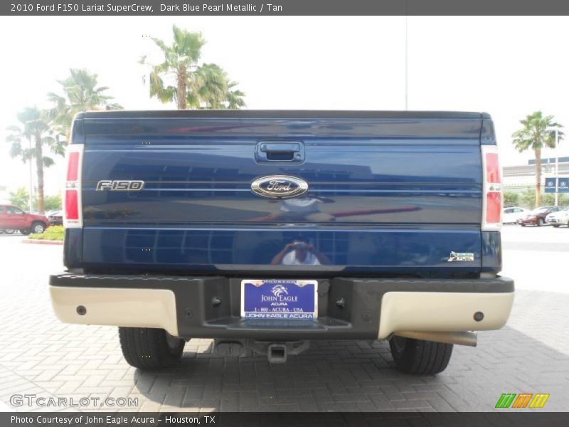 Dark Blue Pearl Metallic / Tan 2010 Ford F150 Lariat SuperCrew