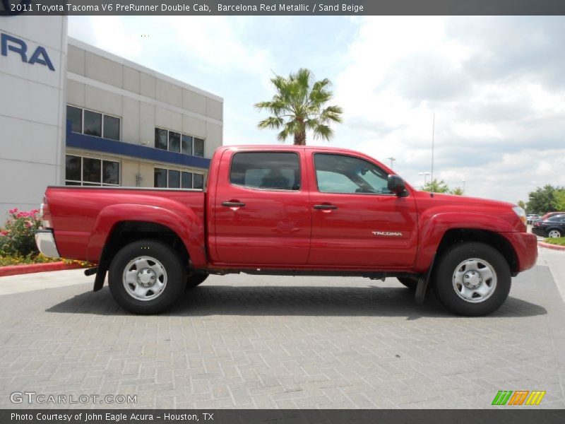  2011 Tacoma V6 PreRunner Double Cab Barcelona Red Metallic