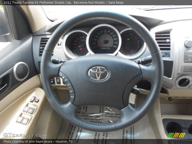  2011 Tacoma V6 PreRunner Double Cab Steering Wheel