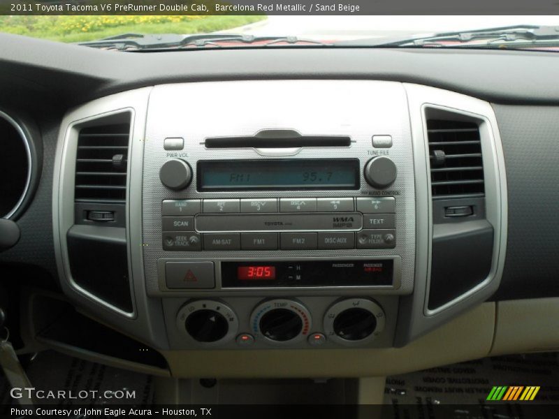 Controls of 2011 Tacoma V6 PreRunner Double Cab