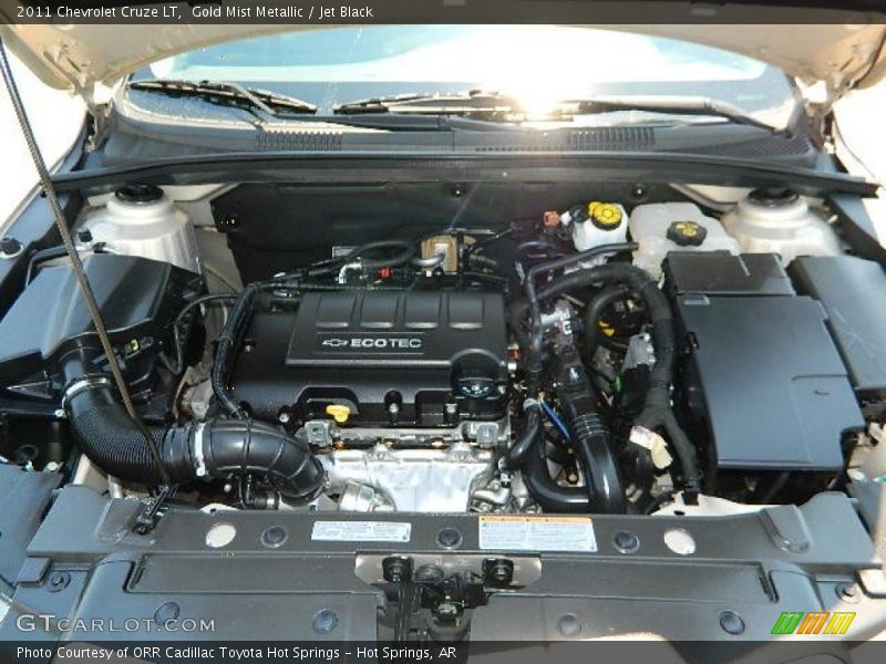 Gold Mist Metallic / Jet Black 2011 Chevrolet Cruze LT