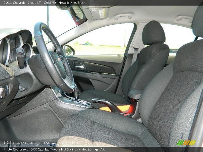 Gold Mist Metallic / Jet Black 2011 Chevrolet Cruze LT