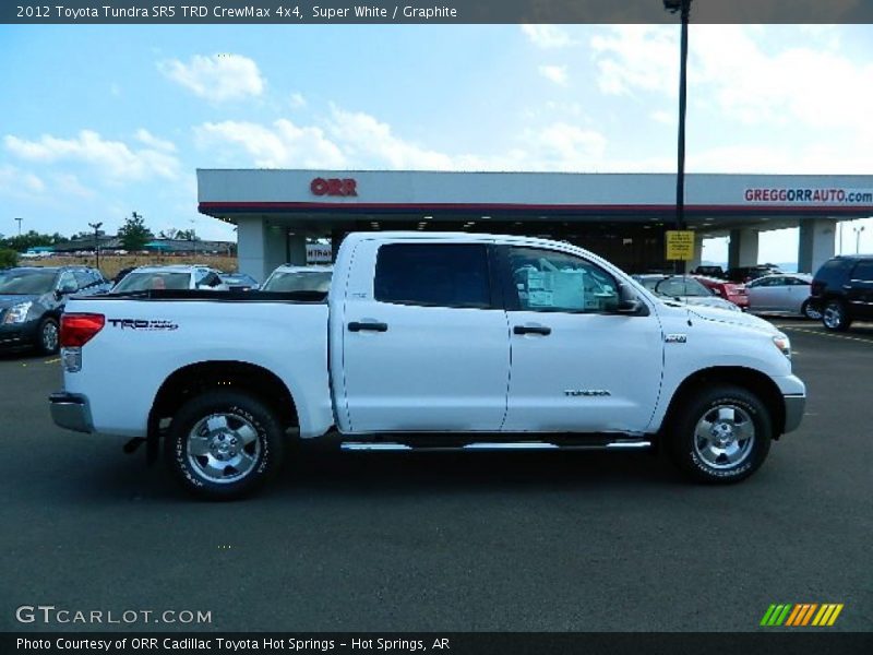 Super White / Graphite 2012 Toyota Tundra SR5 TRD CrewMax 4x4